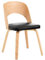 SoBuy Küchenstuhl Holz Stuhl Schreibtischstuhl Bürostuhl mit Rücklehne Arbeitsstuhl Kinderstuhl Sitzhöhe 41cm BHT ca. 48x79x55cm FST97-SCH