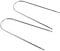 TINEASUR 2pcs Essential Car Audio Tools U-shape Pry Tool for Radio Cd Player Removal Quick Release Kit for Automotive Repairs