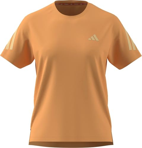 adidas Women's ADI365 Running Climacool T-Shirt, Semi Ice Tangerine, M