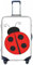ELSMZXZD 3D Ladybug Reisegepäckabdeckung, Kofferabdeckungen, elastische Trolleyschutzabdeckung, wasserdicht & kratzfest, Trolley-Koffer-Schutz, passend für 45,7-81,3 cm, Größe 3D, M, Taschen-Organizer
