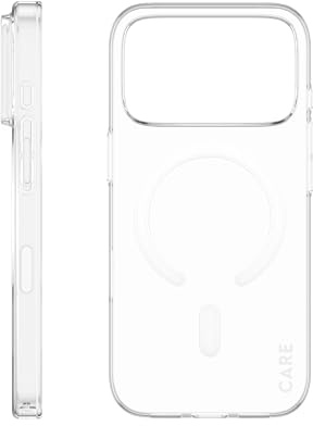 Care by PanzerGlass SL1M Case Transparent w. MagSafe iPhone 17 Pro