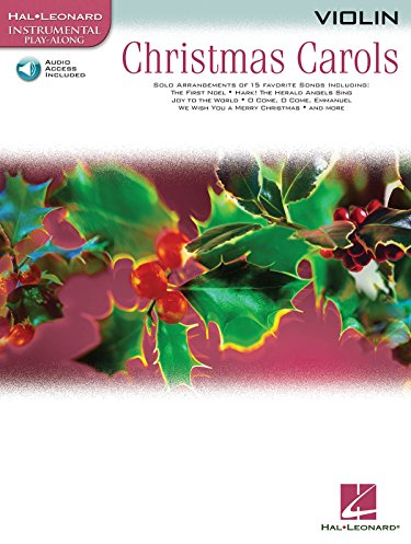 Hal Leonard Instrumental Play-Along Christmas Carols (Violin) Vln Boo