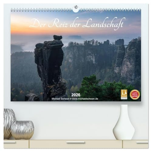 Der Reiz der Landschaft (hochwertiger Premium Wandkalender 2026 DIN A2 quer), Kunstdruck in Hochglanz: Europas schönste Natur (CALVENDO Natur)