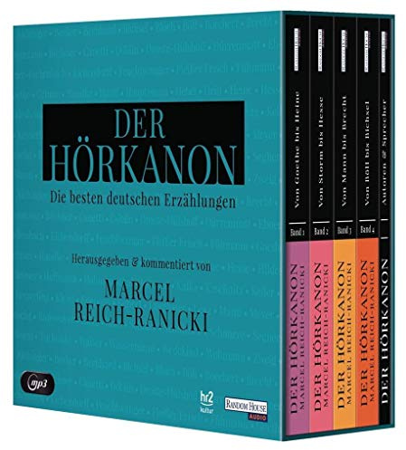 Der Hörkanon - Herausgegeben und kommentiert von Marcel Reich-Ranicki: Die besten deutschen Erzählungen -