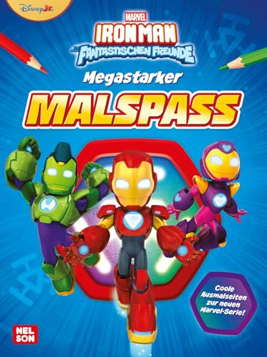MARVEL: Iron Man und seine fantastischen Freunde: Megastarker Malspaß: Coole Ausmalbilder zur neuen MARVEL-Serie! | Für kleine Fans ab 3 Jahren