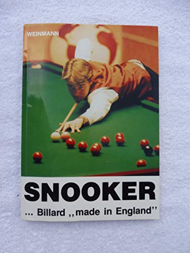 Snooker: ... Billard Made in England