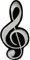 Music Note Patch Iron Sew On Clothes Bag Embroidered Badge Embroidery Applique