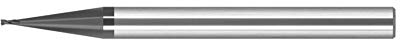 CNC QUALITÄT VHM- Schaftfräser Ø 0,5 mm - Micro Hartmetall Fräser - TiSiN Beschichtung