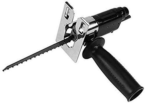 Auoeer Tools Reciprocating Saw Attachment Change Electric Drill Into Reciprocating Saw Jig Saw Metal File for Wood Metal Cutting Drill bit Set