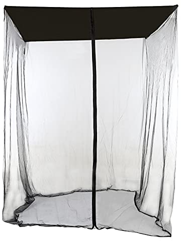 Lixada Outdoor Swing Chair Mesh Net Ultra Large Moskitonetz Reißverschluss Netz Vorhang wasserabweisend Patio Seat Mesh Canopy Cover