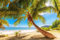 VLIES Fototapete-SÜDSEE-(PF5275)-Palmen Strand Meer Urlaub Reise Karibik Südsee Wandbild Wandtattoo Poster Dekoration