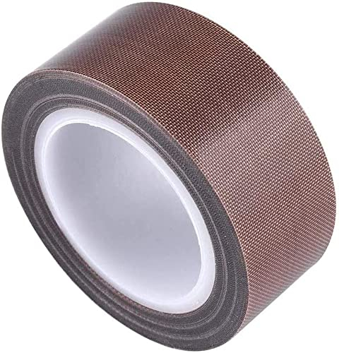 HTian PTFE. Klebeband PTFE. Beschichtete Stoff Teflon Band Klebeband Hochtemperatur Teflonband for Vakuum-, Hand- und Impuls-Sealer (Size : 100mm)