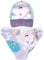 Bañador Frozen Disney Elsa para Playa o Piscina + Gorra Frozen para Niñas | Pack de Bañador Culetin y Gorra Disney Frozen (8 años, Lila)