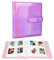 256 Taschen Mini-Fotoalbum für Polaroidbilder, geeignet für Fujifilm Instax Mini 12 11 9 90 8+ 8 7S 40 26 25 EVO LiPlay Sofortbildkamera/Mini Link SP-1 Drucker (Magisches Lila)