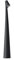 Luxus - Tischlampe Touch Deluxe - Madelief - Schwarz - H35 x Ø5 - Terrassenlampe - Schreibtischlampe - LED - Wiederaufladbar - Dimmbar - Kabellos - Tischlampe für innen und außen