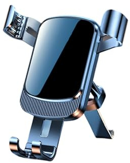 Handyhalterung Auto für BMW 2er F22 F23 F45 F46 F87 G42 M2 218i 220i 230i 216d 218d 220d M240i M235i, Lüftung Autohalterung 360° Drehbar KFZ Handyhalter mit Stabilem Metallhaken Universal Auto Zubehör