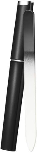Crystal Nail Glass File Strong Glass File for Natural and Artificial Nails, Double Sided,Nail File with Case Professional Salon Manicure/Pedicure Tool for Nails Women Men Kids Nail Care Gift