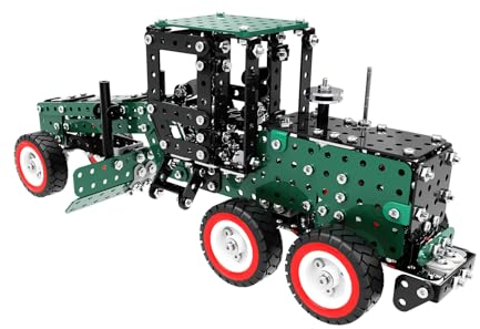 Artisanal Habitat 3D Metallbaukasten Erwachsene, 682 Teile Simulation Grader DIY Engineering Baukasten, Geschenkideen für Erwachsene (D)