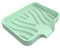 Seifenschale Silikon mit Ablauf, Mintgrün Seifenablage hellgrün Seifenhalter für Badezimmer Küche Dusche (Mint)