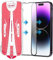 Screen Protector for iPhone 16 Pro, Black Edge Full Coverage Edge to Edge Tempered Glass Film with Easy Installation Tool, Case-Friendly, HD Clear For iPhone 16 Pro 6.3