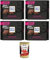 Liquirizia, Limitierte Ausgabe, Milchschokolade mit Lakritzstückchen, 100% nachhaltiger Kakao, 4 Packungen 100gr + Italian Gourmet polpa 400g