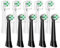 10er Intelligente Reinigung IO Aufsteckzahnbürsten Kompatibel mit Oral b iO 3/4/5/6/7/8/9/10 Series Elektrischen Zahnbürstea, IO Zahnbürste Aufsätze Kompatibel mit Oral b iO（Schwarz&Weiß）