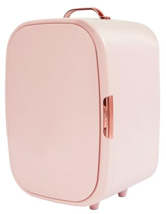 Frigorifero cosmetico da 12 l, mini frigorifero, 12 V/220 V, temperatura di raffreddamento 20 °C sotto temperatura ambiente, temperatura massima di riscaldamento 60 ℃, freddo e caldo, piccoli