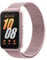 Astorgos Cinturino in Metallo Compatibile con Samsung Galaxy Fit 3, Cinturino Magnetico in Acciaio Inossidabile, Loop in Maglia Milanese per Donna Uomo, Rosa