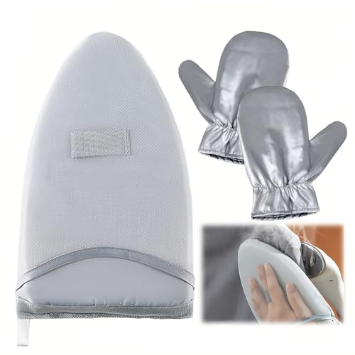 3 Piezas Guantes de Planchado Para Vaporizador de Ropa, Manopla Resistente Al Calor Para Ropa Al Vapor, Accesorios De Vaporizador Resistente Al Calor, para Donne Uomini
