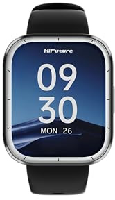 HiFuture HI-ZONE3 Smartwatch, 1,83-Zoll-IPS-Touchscreen, Bluetooth 5.3, 100+ Sportmodi, 24/7-Gesundheitsüberwachung, 7 Tage Akkulaufzeit, Wasserdicht, Aluminiumgehäuse