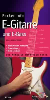 Pocket-Info E-Gitarre und E-Bass: Basiswissen kompakt, Praxistipps, Mini-Lexiko
