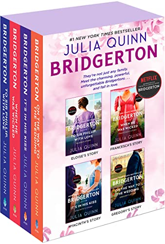 Bridgerton Boxed Set 5-8: To Sir Phillip, With Love / When He Was Wicked / It's in His Kiss / On the Way to the Wedding