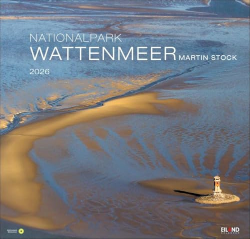 Nationalpark Wattenmeer Edition Kalender 2026 - Martin Stock: Großer Foto-Wandkalender. Landschaften-Kalender 2026 mit atemberaubenden Fotos vom Wattenmeer. 48 x 46 cm Querformat.
