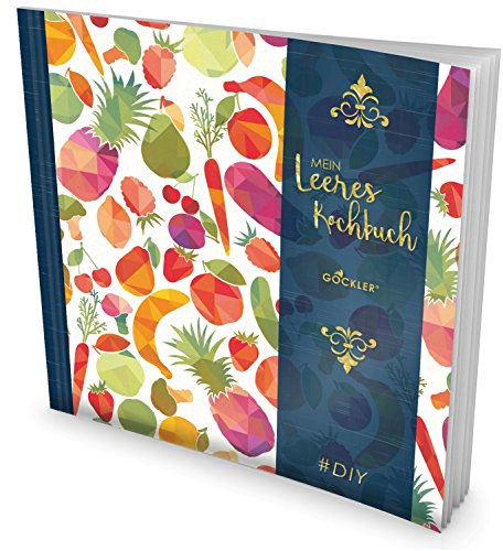 GOCKLER® Leeres Kochbuch: Ein Rezeptbuch zum Selbstgestalten/Selberschreiben