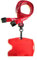PCL Media ltd® Red Staff Lanyards mit Sicherheitsverschluss Clip Staff Lanyard mit Kartenhalter & Passender doppelseitiger farbiger Ausweishalter