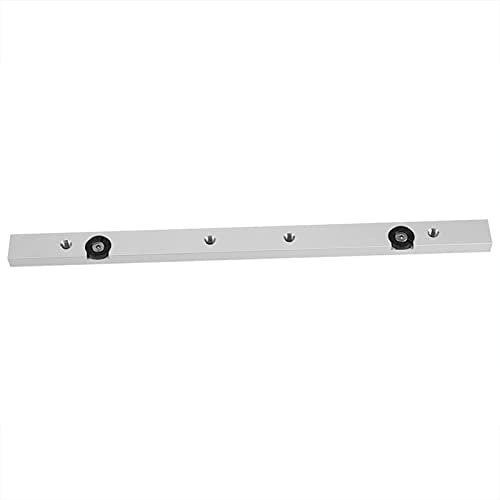 T Track Miter Bar, Aluminium Alloy Bar Slider Table Saw Gauge Rod Wood Working Tool Durable in Use 450mm Woodworking Rail Guage in for Building Various Jigs on Slider Aluminium (300mm)