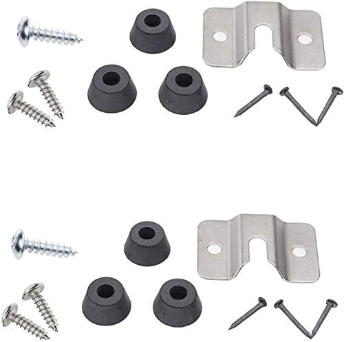 TenCloud (2-Pack) Dart Board Hanging Kit, Dartboard Holder Wall Mounting Bracket hooks for hanging Screw Hook Set Accessories Kits
