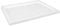 vidaXL Plato de Ducha con Puntos Base Placa Receptor Cuarto de Baño Aseo Resistente a Arañazos Manchas Antideslizante ABS Blanco 90x70x4 cm