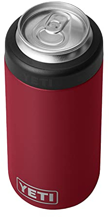 YETI Rambler 16 oz. Colster Tall Can Insulator for Tallboys & 16 oz. Cans, Harvest Red