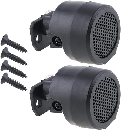 DriSentri 2pcs Tweeter a Cupola, Altoparlanti Stereo per Auto ad Alta Efficienza 12V 500W, Altoparlanti Mini Tweeter a Cupola TP-006A per Accessori per Sistemi Audio per Auto
