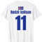 Island Sauf Trikot 11, Mallorca Sauf Trikot Weiss | Fussball T-Shirt