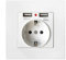 NIUCOM Enchufe Schuko + 2 USB De 5V Y 2.1A De Pared, Ofreciendo Una Carga Rápida De Nuestro Dispositivo, Compatible Con La Mayoría De Dispositivos Como Smartphone Y Tablets