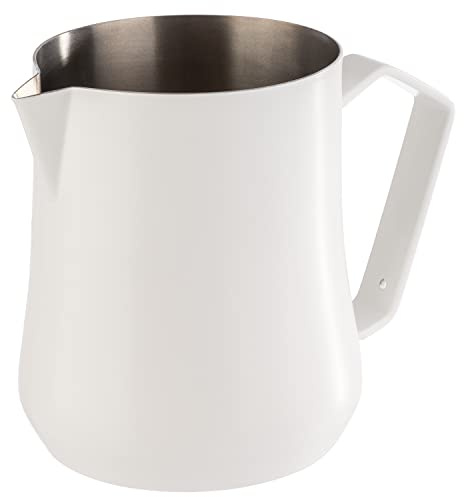 APS 10362 Milch-/Universalkanne, Edelstahl, weiß pulverbeschichtet, 0,75 Liter