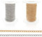 10 Meter Kette, Schmuckkette, Schmuckkette, Goldkette und Silberkette, für DIY-Halskettenhandwerk, (Gold + Silber, 5 * 3,5 mm)