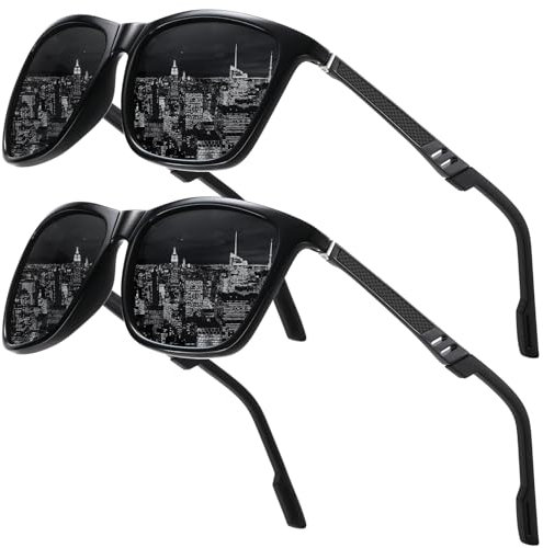 Polarisierte Pilotenbrille Sonnenbrille Herren Damen Freien Leichtgewicht Metallrahmen Angeln Golf Fahren Stilvoll Retro Flieger brille Cat 3 CE