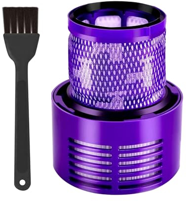Filtre pour Dyson,Filtres pour Dyson V10,Compatible avec la série V10 Cyclone/Absolute/Animal/Total/Clean,SV12,Filtre Aspirateur Accessoire,Lavables Remplacer