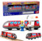 Mineup Eisenbahn Elektrische Lok Holzeisenbahn Zug, Eisenbahn Kinder Elektrisch, Holzeisenbahn Zug (Magnetanschluss), Leistungsstarker Motorzug Kompatibel mit Thomas, Brio, Chuggington, ab 3 Jahren