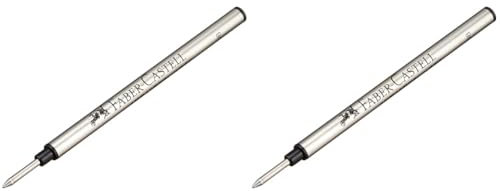 GRAF von Faber-Castell Rollerball Refill - Black (Pack of 2)