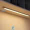 LOGT Led Schrankbeleuchtung Lampe mit Bewegungsmelder und Dämmerungssensor Wandlampe Akku Dimmbar Lange Wandleuchte USB Aufladung 60CM 1000mAh Schranklicht Magnetische Unterbauleuchte