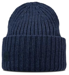 Buff®| Knitted Mütze Männlich Weiblich Erwachsene, Extreme Kälte, Praktisch, Vielseitig, Modisch, Wärmedämmung, Komfortabel, Einheitsgröße, Dunkelblau